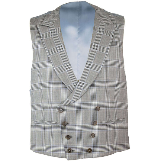 Livingston - Double Breasted Waistcoat - Size: 38"