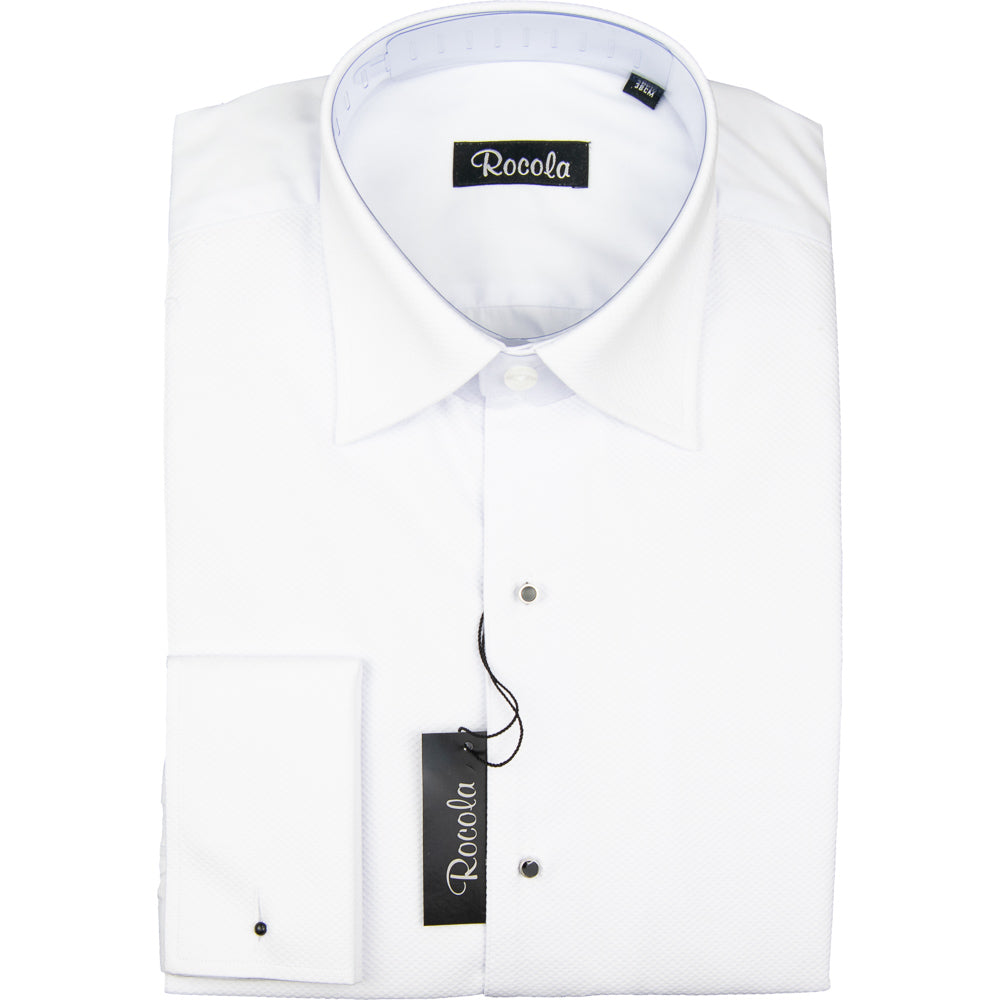 Rocola - Standard Collar Evening Shirt - size: 15"