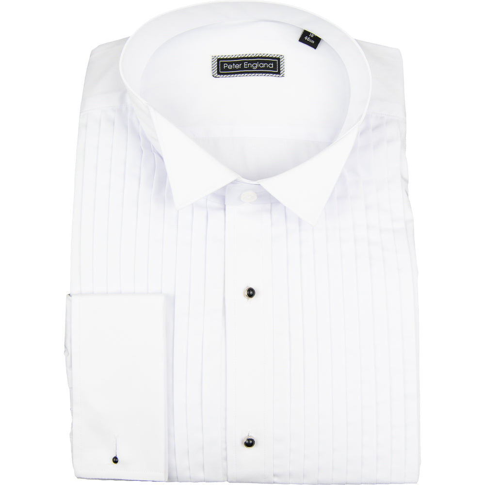 Peter England - Wing Collar Evening Shirt - size: 15"