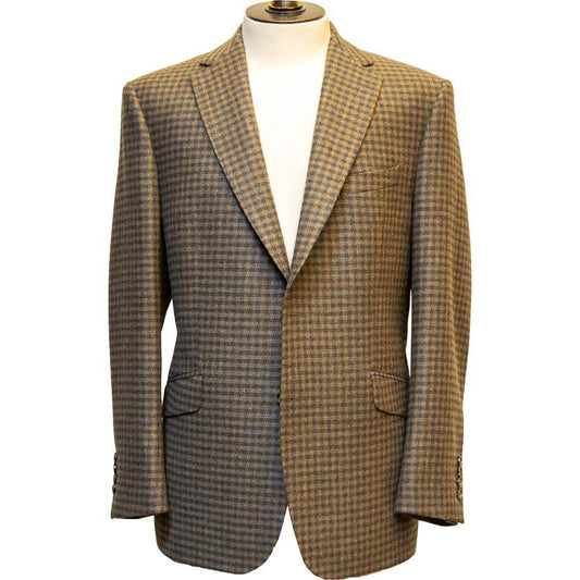 Livingston - Exclusive Lovat Mill Tweed Check Jacket - Size: 44"