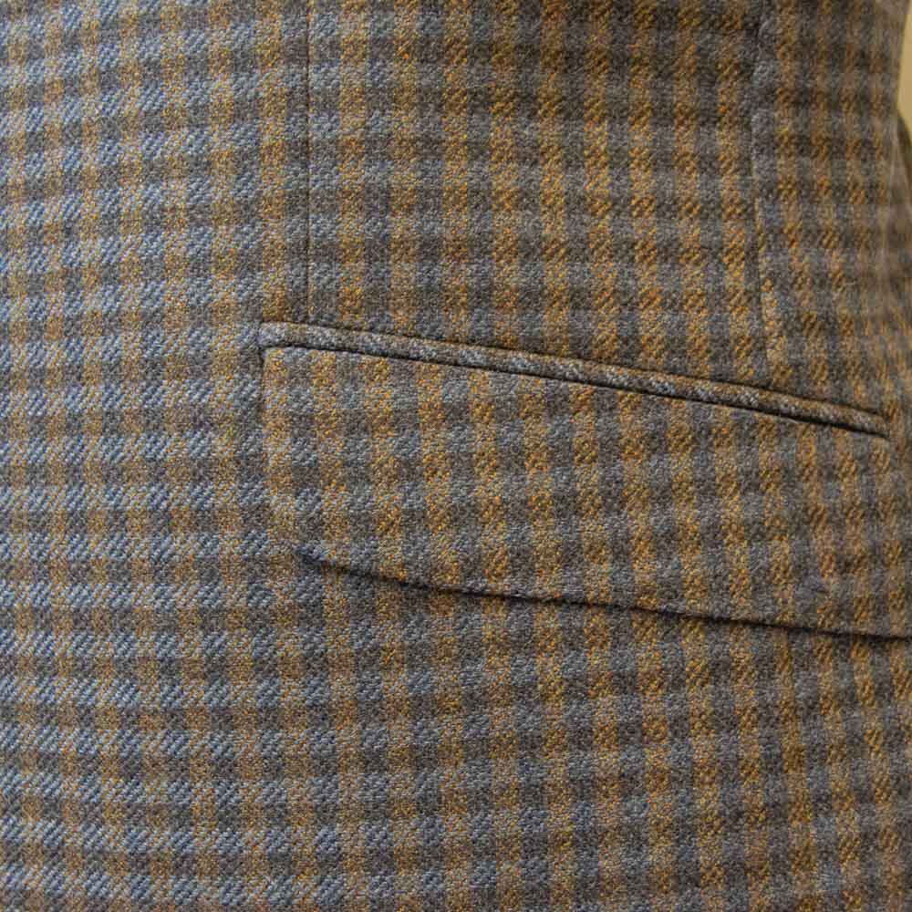Livingston - Exclusive Lovat Mill Tweed Check Jacket - Size: 44"