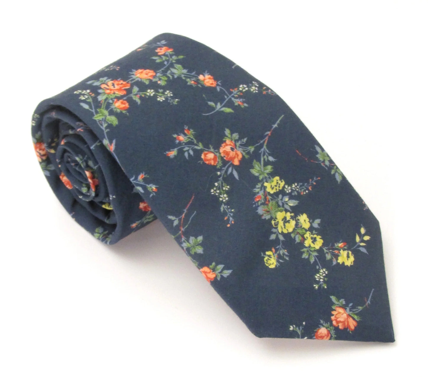 Van Buck - Tie Made from Liberty Fabric - Colour: Elizabeth Teal