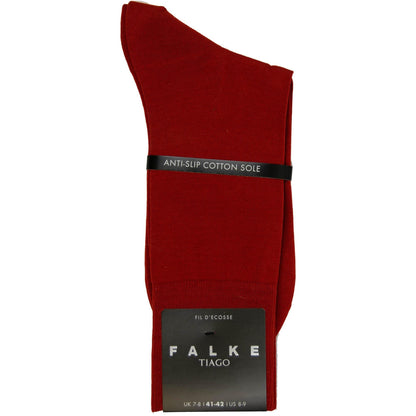 Falke - Tiago Cotton Socks - Colour: Red