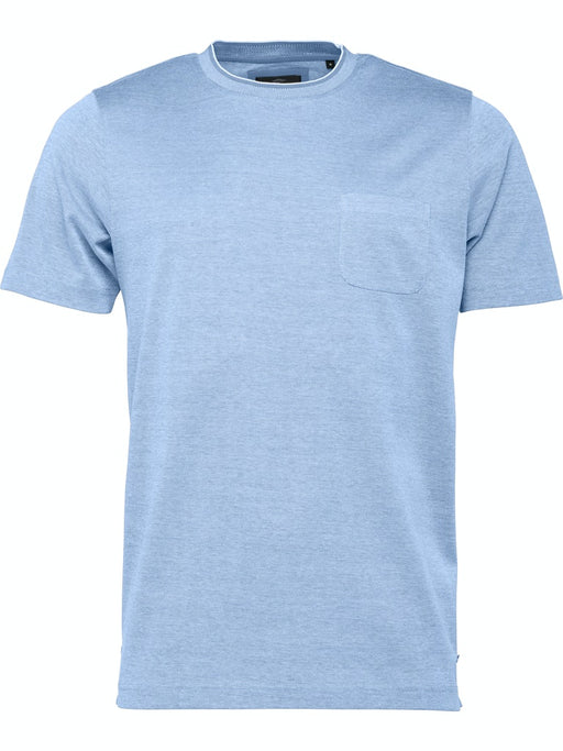Fynch Hatton | T-Shirt | Mercerised Cotton | 2 Tone | Size: Medium