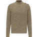 Fynch Hatton | Turtle Neck Neck Pullover | Chunky Merino Knit | Chalk | Size: Small