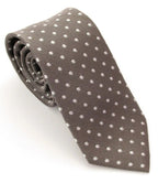 Van Buck - Spot Tie - Colour: Grey/White