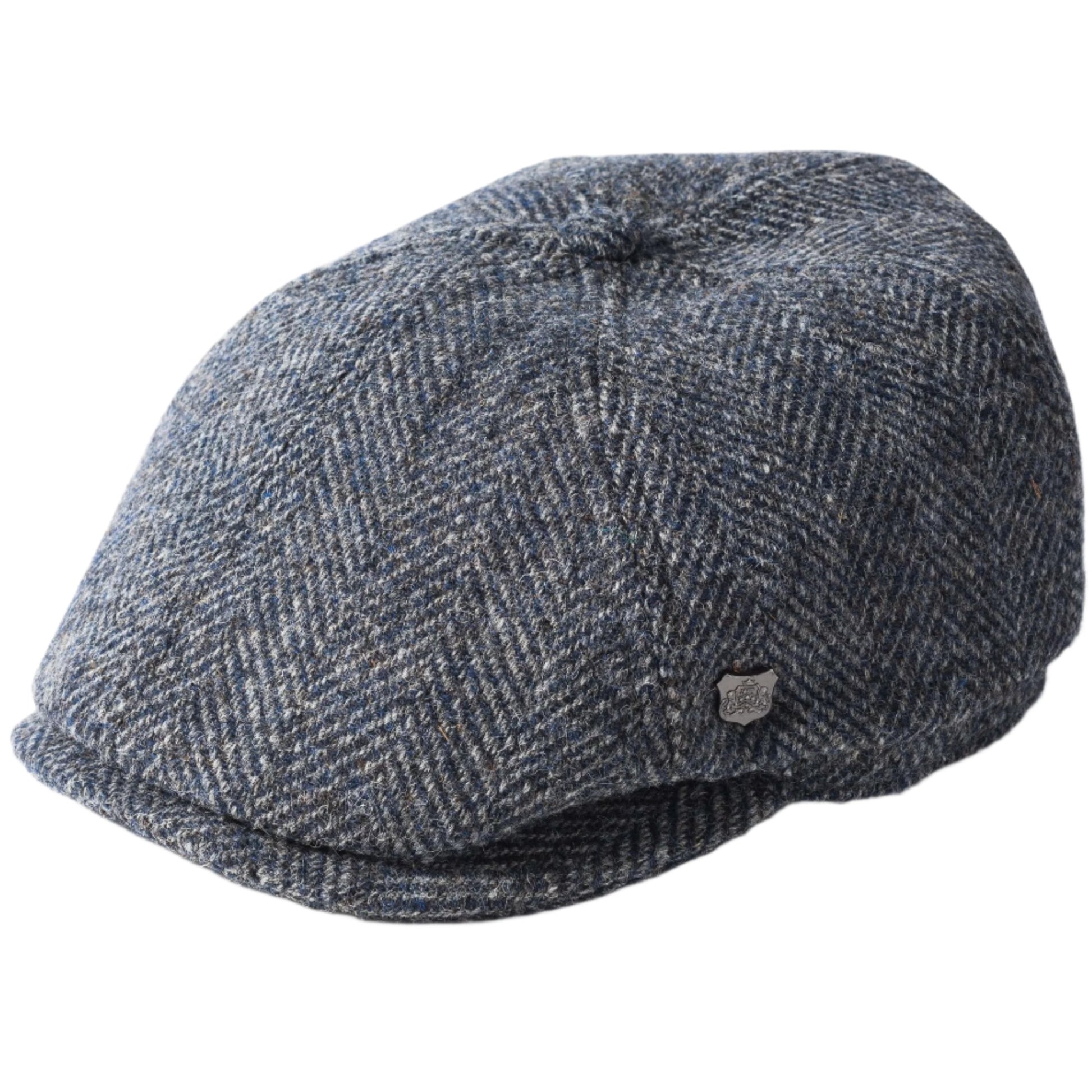 Failsworth - Harris Tweed 8 Piece Hudson Cap - Size: 6 7/8"