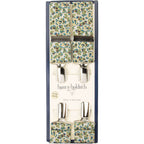 Hunt & Holditch - Fancy Clip Braces - Mini Paisley - Colour: Grey