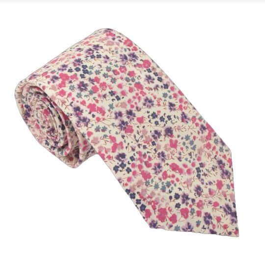 Van Buck - Tie Made from Liberty Fabric - Colour: Phoebe