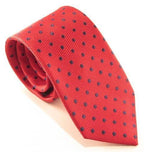 Van Buck - Spot Tie - Colour: Red/Navy