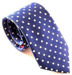 Van Buck - Spot Tie - Colour: Royal/White