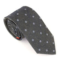 Van Buck - Neat Medallion Woven Tie - Colour: Green