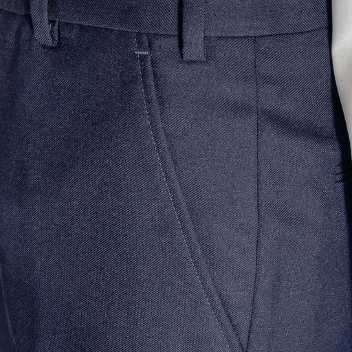Magee | Navy Twill Suit Trousers | Pure Wool | Mix & Match | Waist Size: 32", 34", 36", 38", 40", 42", 44", 46", 48"