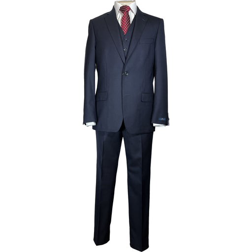 Magee | Navy Twill Suit Waistcoat | Pure Wool | Mix & Match | Chest Size: 38", 40", 42", 44", 46", 48", 50", 52"