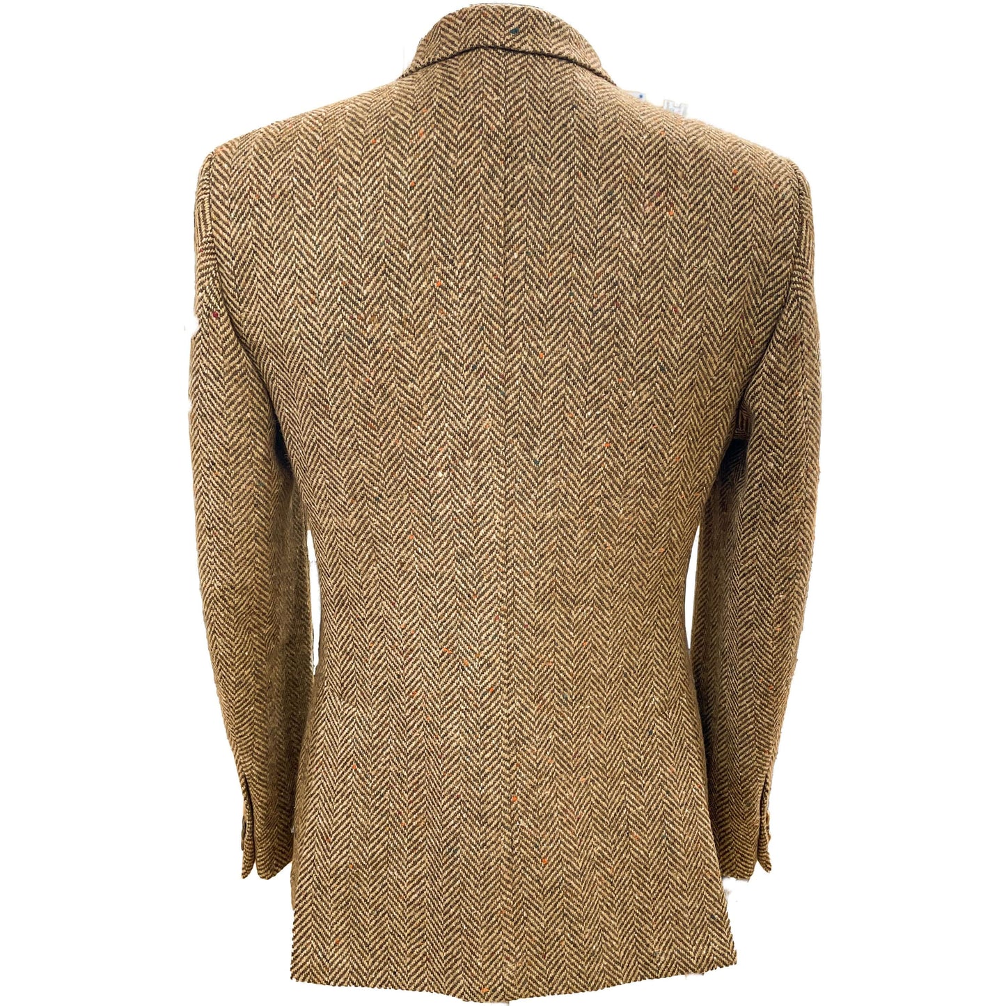 Magee - Easky Unconstructed Tweed Jacket | Tailored Fit - Colour: Brown Black Herringbone