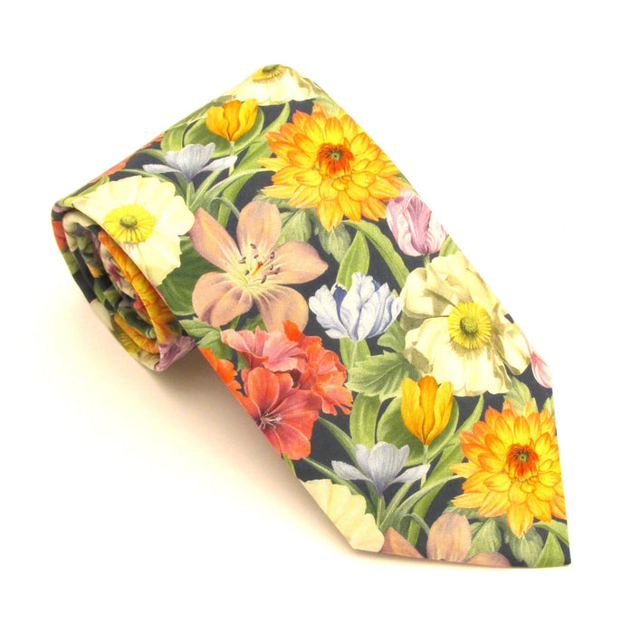 Van Buck | Tie Made from Liberty Fabric | Melody Blooms |