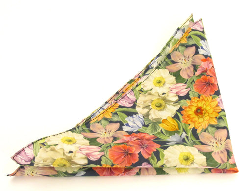 Van Buck | Pocket Square Made of Liberty Fabric | Melody Blooms | Colour: Melody Blooms