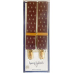 Hunt & Holditch - Fancy Clip Braces - Classic Neat - Colour: Maroon