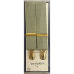 Hunt & Holditch - Fancy Clip Braces - Tweed Pattern - Colour: Sage