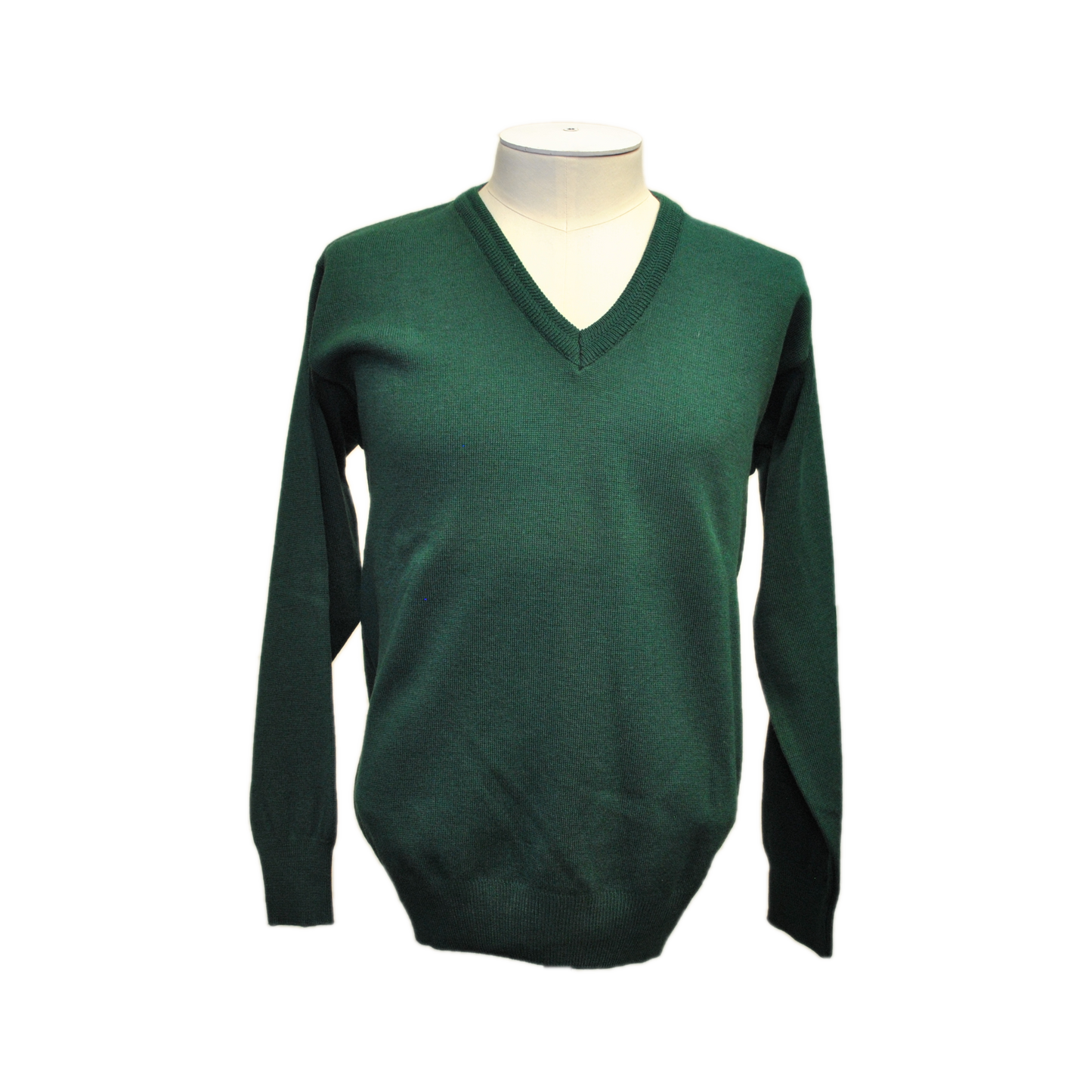 Franco Ponti - Merino Blend V Neck Pullover - Colour: Green