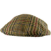 Livingston | Tweed Garforth Cap - Multi Check | Hat Size: 6 3/4", 7", 7 1/8", 7 1/4", 7 3/8", 7 1/2", 7 5/8"