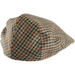 Livingston | Lightweight Garforth Cap - Fawn Check | Hat Size: 7 1/2", 7 5/8"