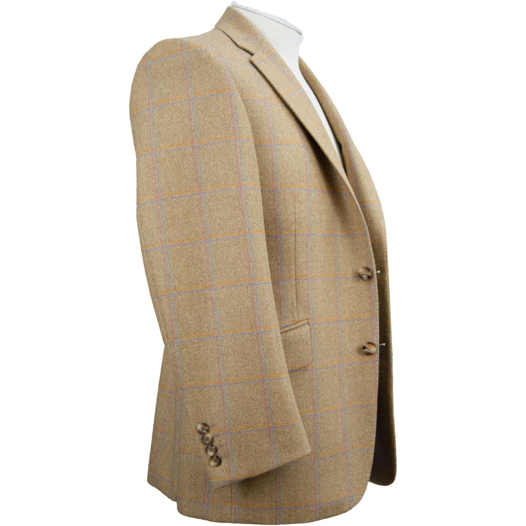 Livingston - Lovat Tweed Limited Edition Window Check Jacket - Size: 40"