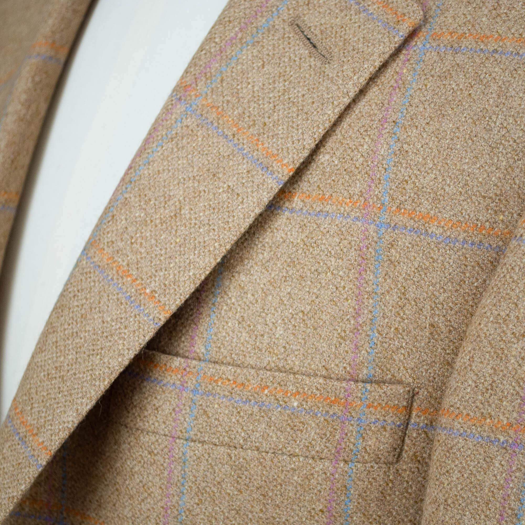Livingston - Lovat Tweed Limited Edition Window Check Jacket - Size: 40"