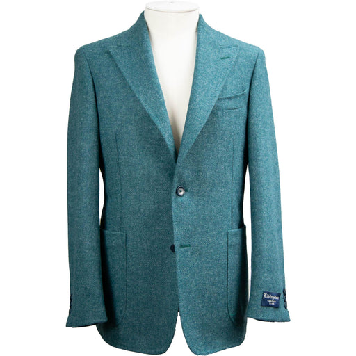 Livingston | Moons Tweed Unconstructed Jacket - Petrol | Chest Size: 38", 40", 42", 44", 46"