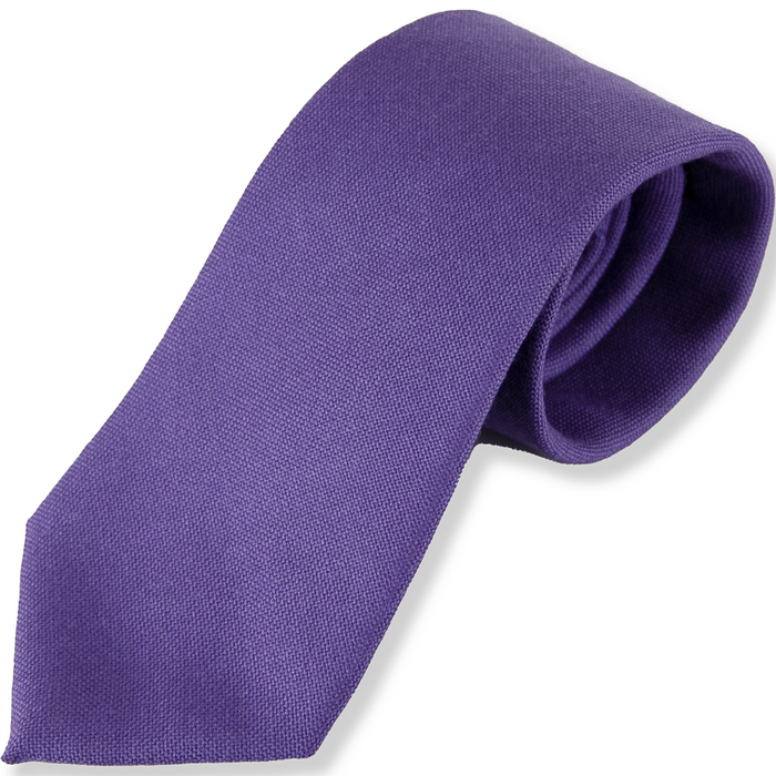 Livingston | Wool Tie | Colour: Lilac