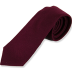 Livingston - Wool Tie - Colour: Wine