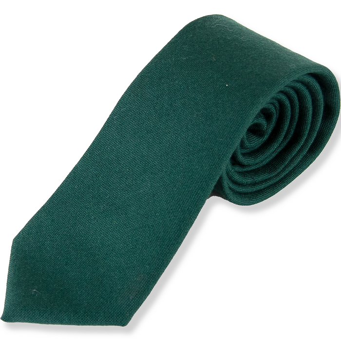 Livingston | Wool Tie | Colour: Tartan Green