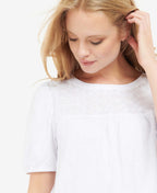 Barbour - Pearl Top - Colour: White