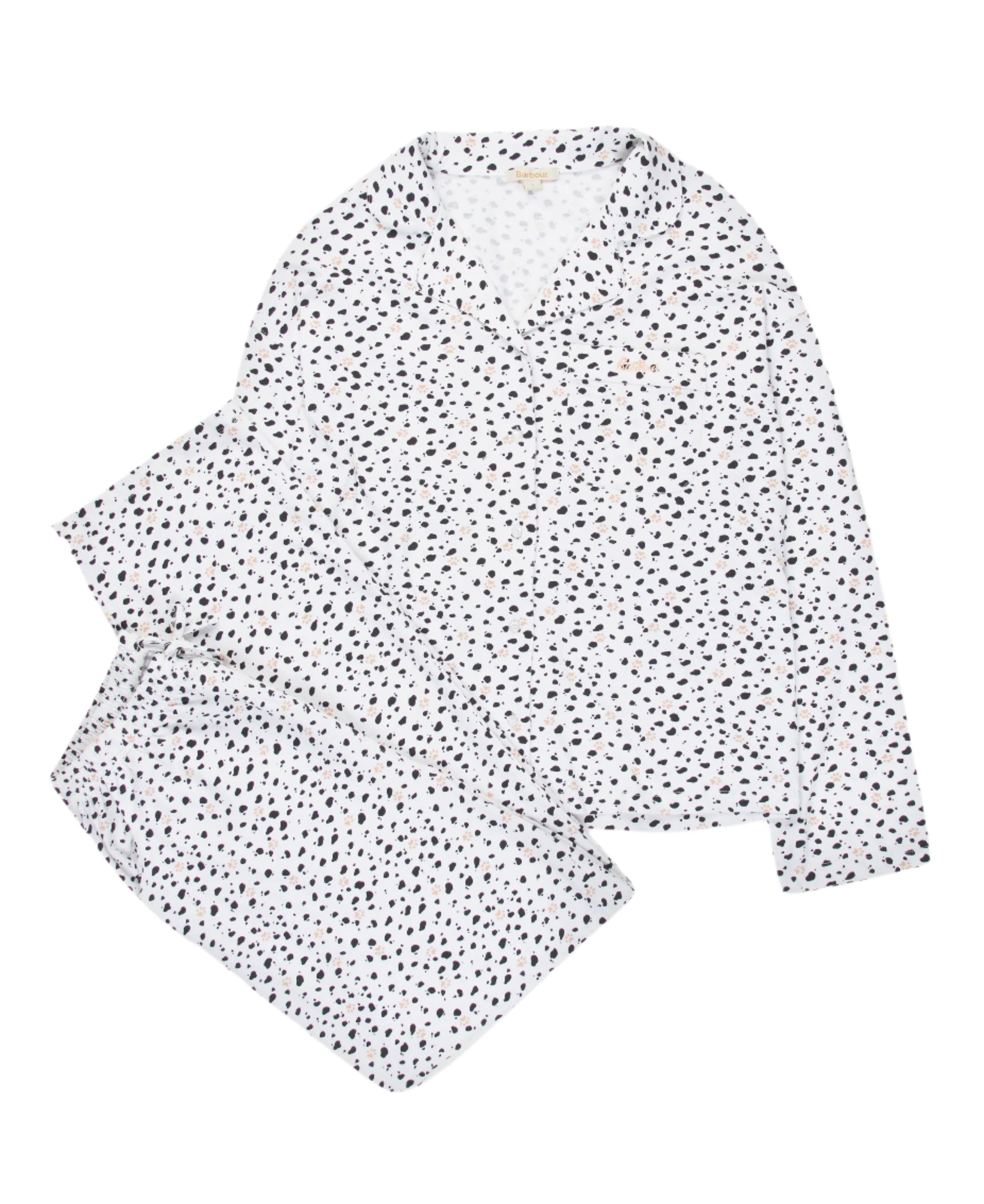 Barbour - Spot Pyjama Set - Size: Extra Small