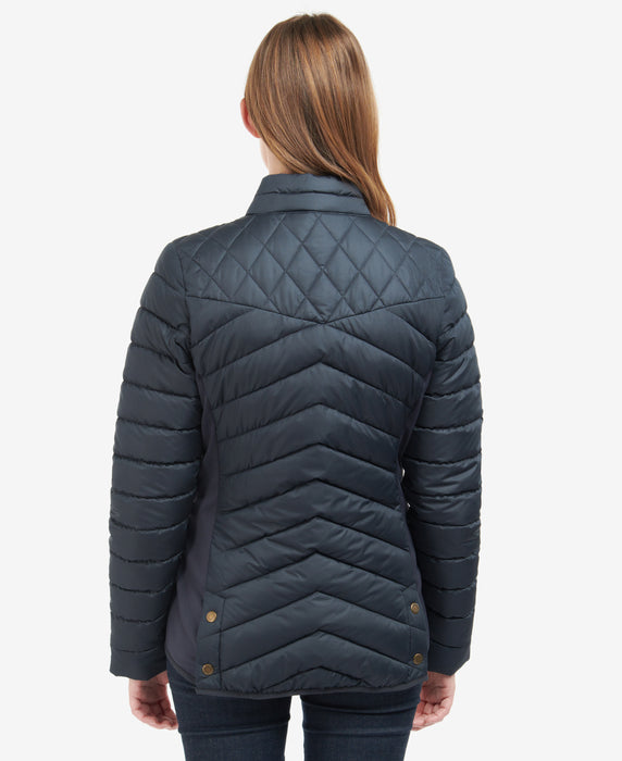 Barbour | Stretch Cavalry Quilt Jacket | Colour: Navy