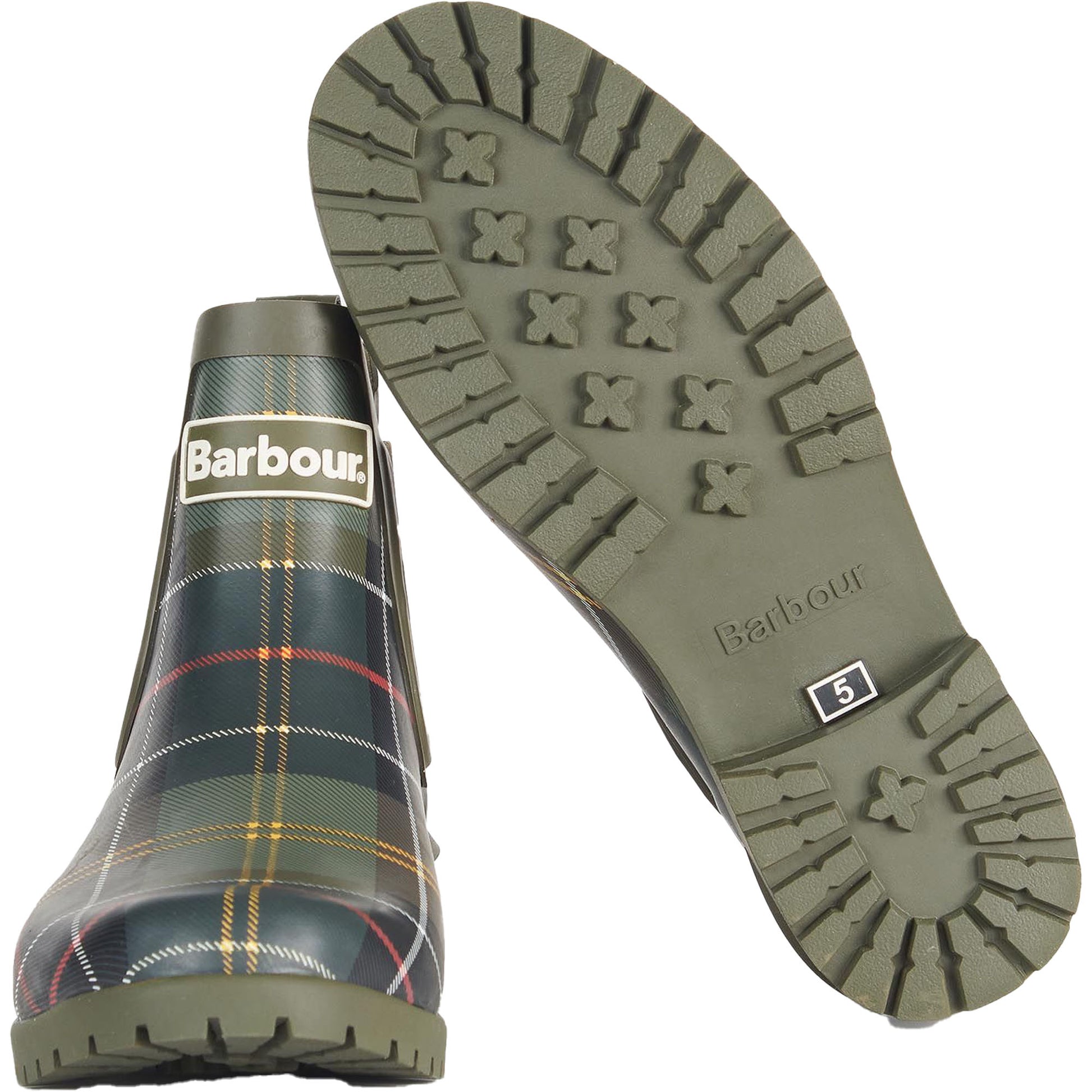 Barbour - Wilton Chelsea Wellies - Colour: Classic Tartan