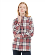 Barbour - Pendula Checked Shirt - Colour: Cloud & Spiced Pumpkin
