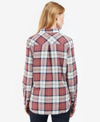 Barbour - Pendula Checked Shirt - Colour: Cloud & Spiced Pumpkin