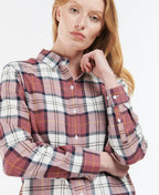 Barbour - Pendula Checked Shirt - Colour: Cloud & Spiced Pumpkin