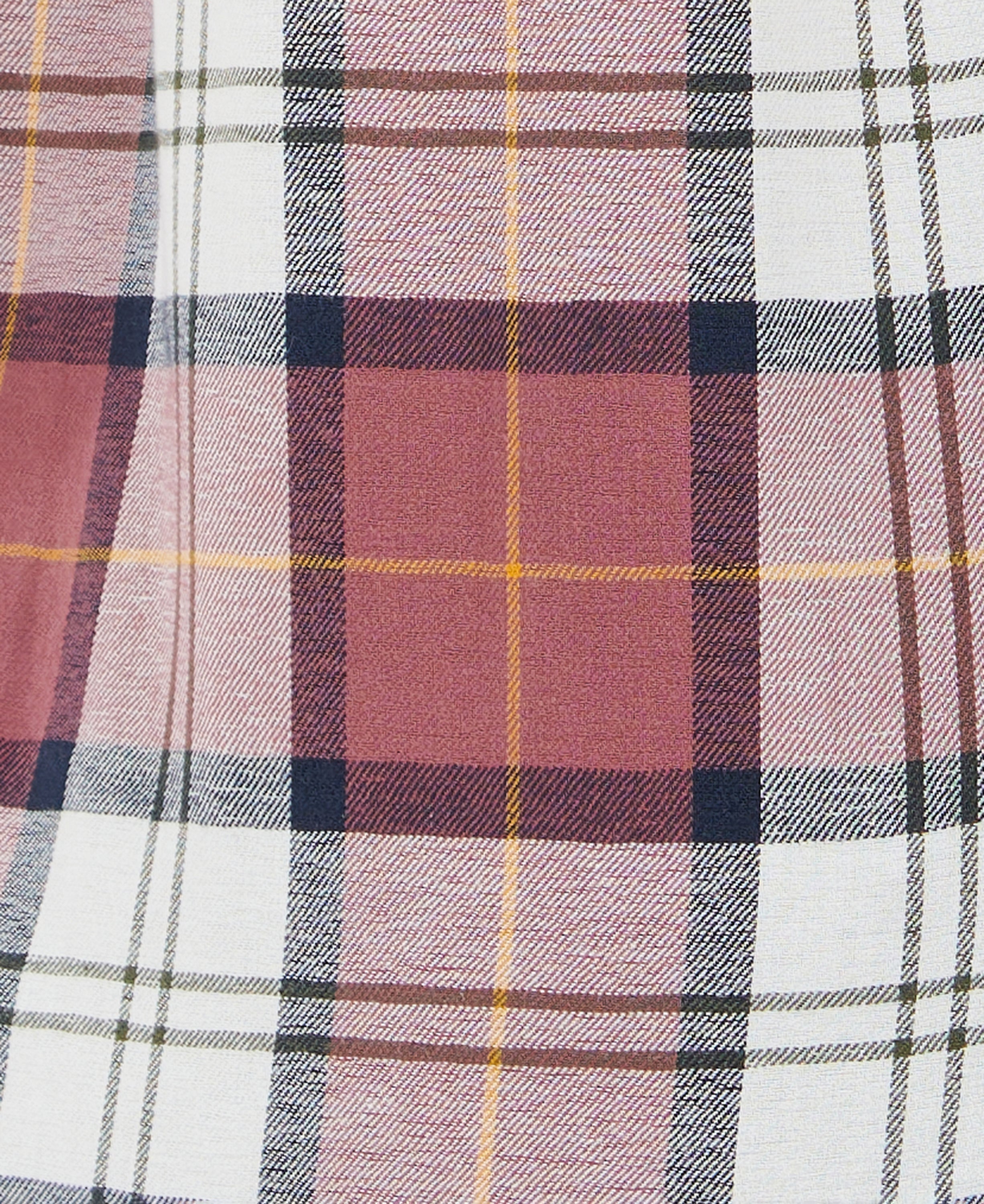 Barbour - Pendula Checked Shirt - Colour: Cloud & Spiced Pumpkin