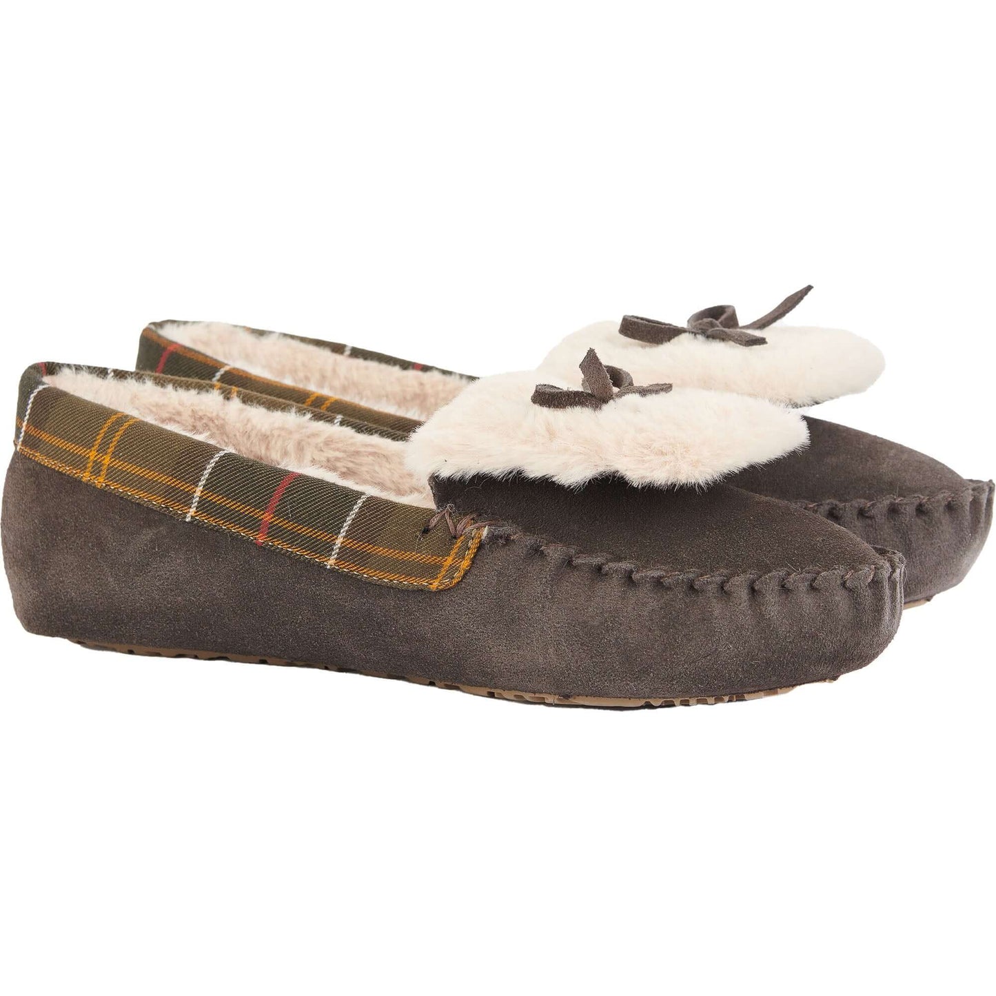 Barbour - Darcie Slippers - Colour: Chocolate