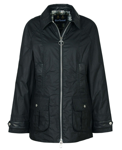 Barbour | Beadnell Wax Jacket | Colour: Black