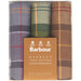 Barbour | Tartan Handkerchiefs | Colour: Grey / Green / Brown