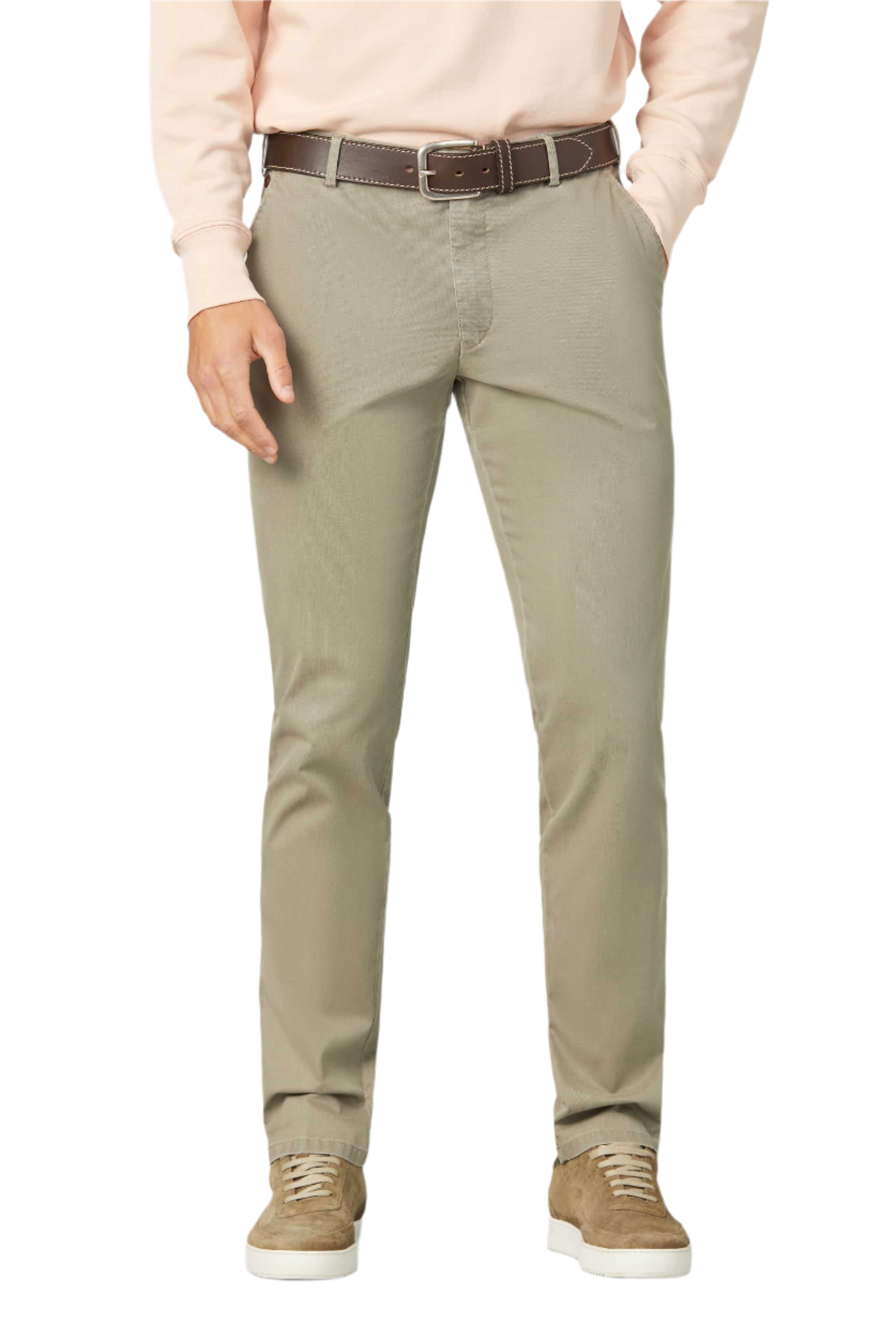 Meyer - New York Chino - Colour: Stone