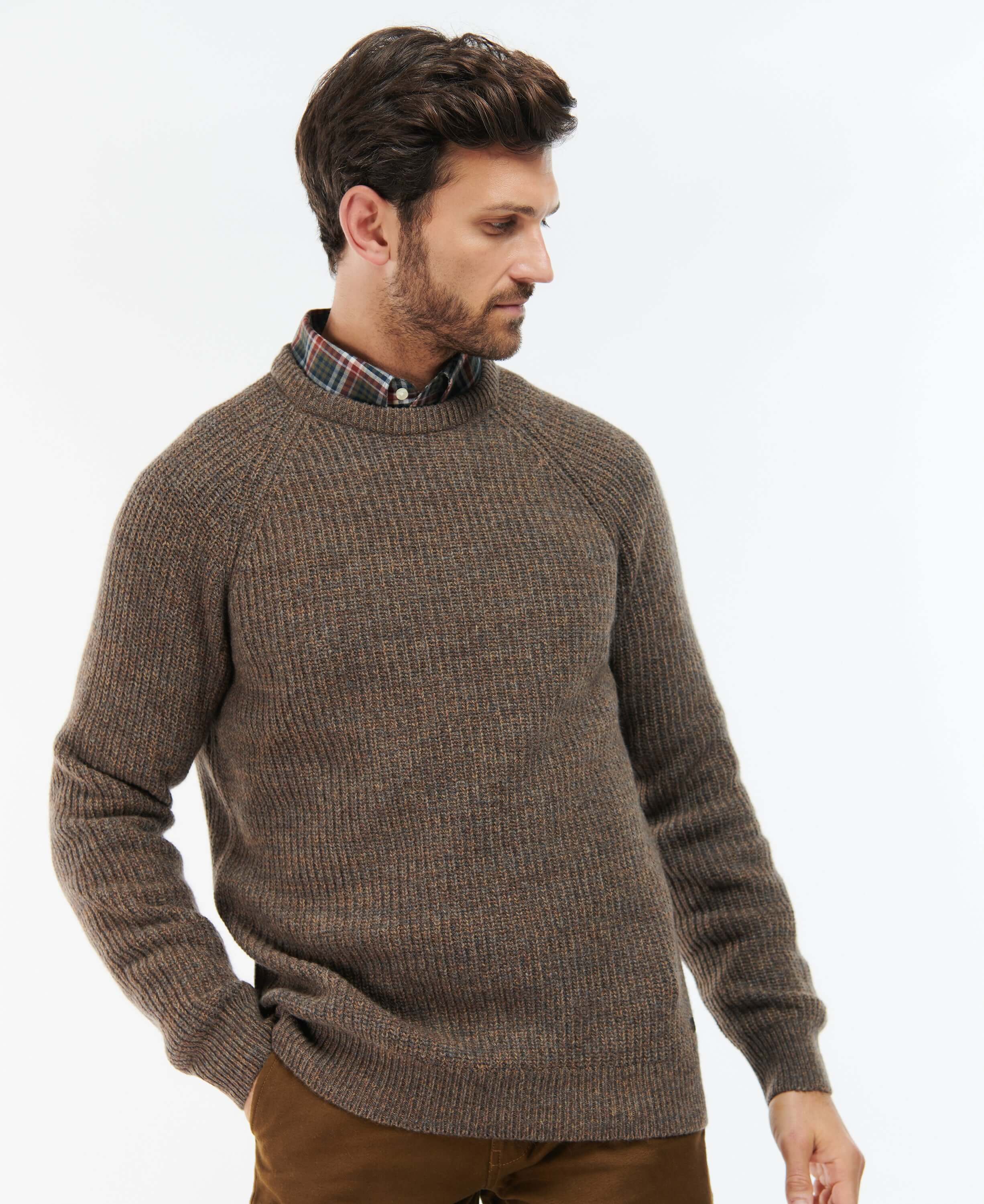 Barbour - Horseford Crew Neck Pullover - Colour: Cinnamon