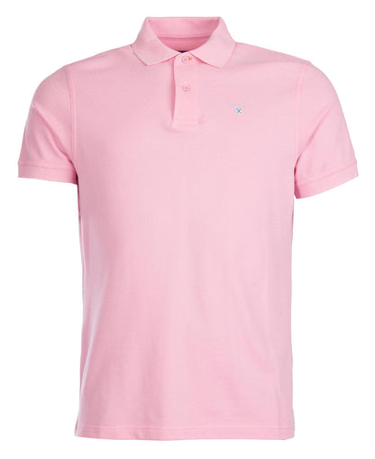 Barbour - Sports Polo - Colour: Pink