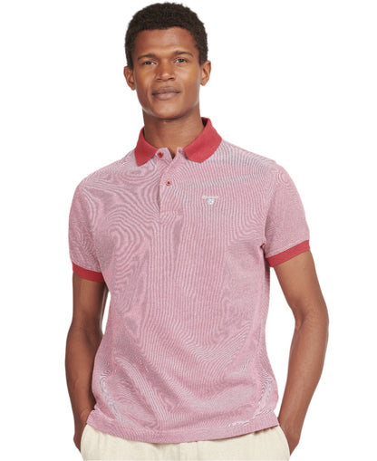 Barbour - Sports Mix Polo Shirt - Colour: Raspberry