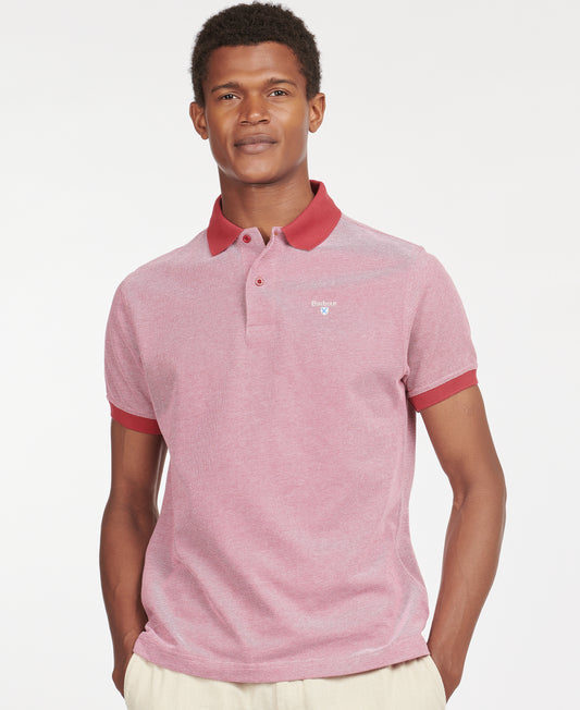 Barbour - Sports Mix Polo Shirt - Colour: Raspberry