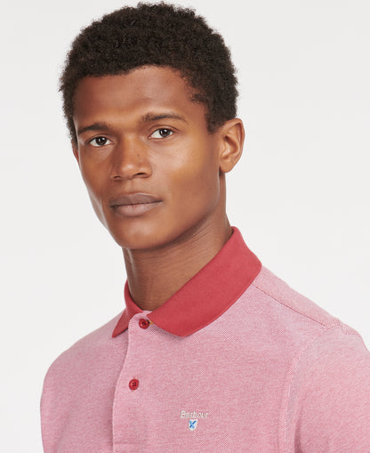 Barbour - Sports Mix Polo Shirt - Colour: Raspberry