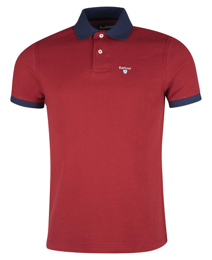 Barbour - Lynton Polo - Colour: Wine